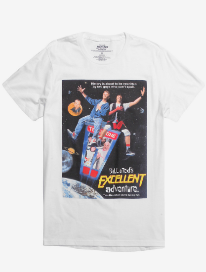 bill and ted's excellent adventure shirt